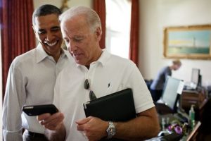 Joe Biden and Barack Obama